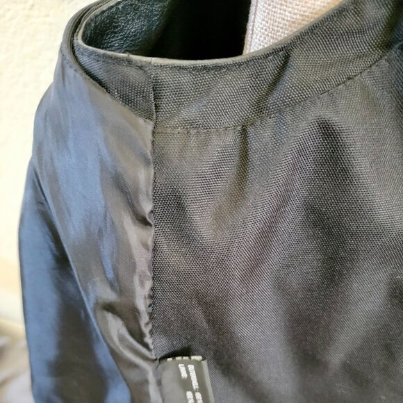 FMC Extreme black leather motorcycle vest - Picture 7 of 11